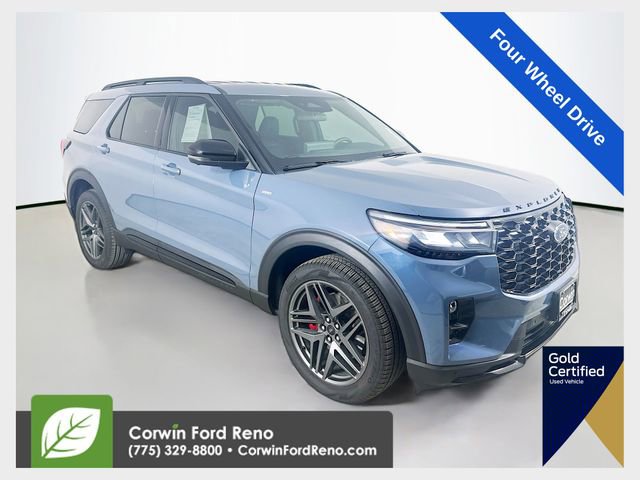 Certified 2026 Ford Explorer ST-Line w/ ST-Line Street Pack AWD/4WD 360° Tour