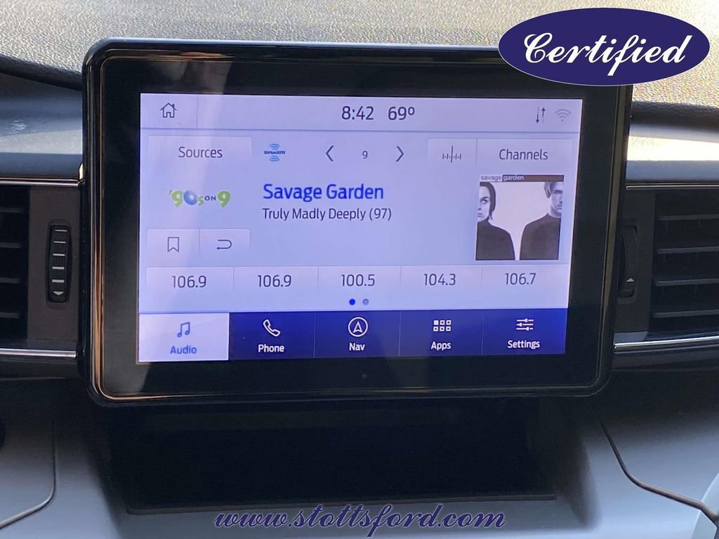 Certified 2022 Ford Explorer XLT w/ Equipment Group 202A image 27