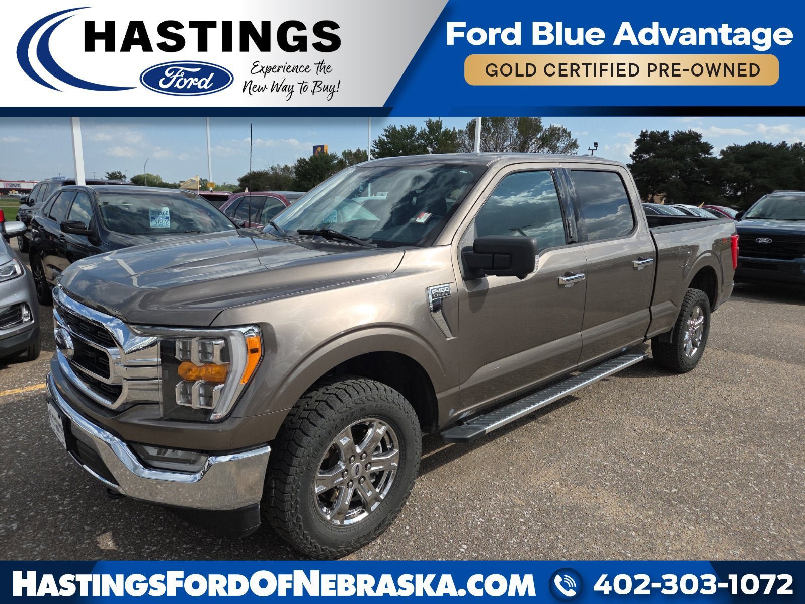 Certified 2023 Ford F150 XLT w/ Equipment Group 302A High AWD/4WD image 1