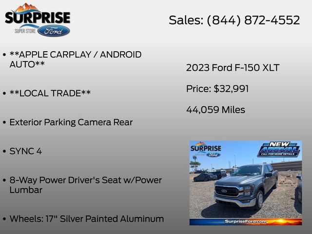 Certified 2023 Ford F150 XLT RWD image 7