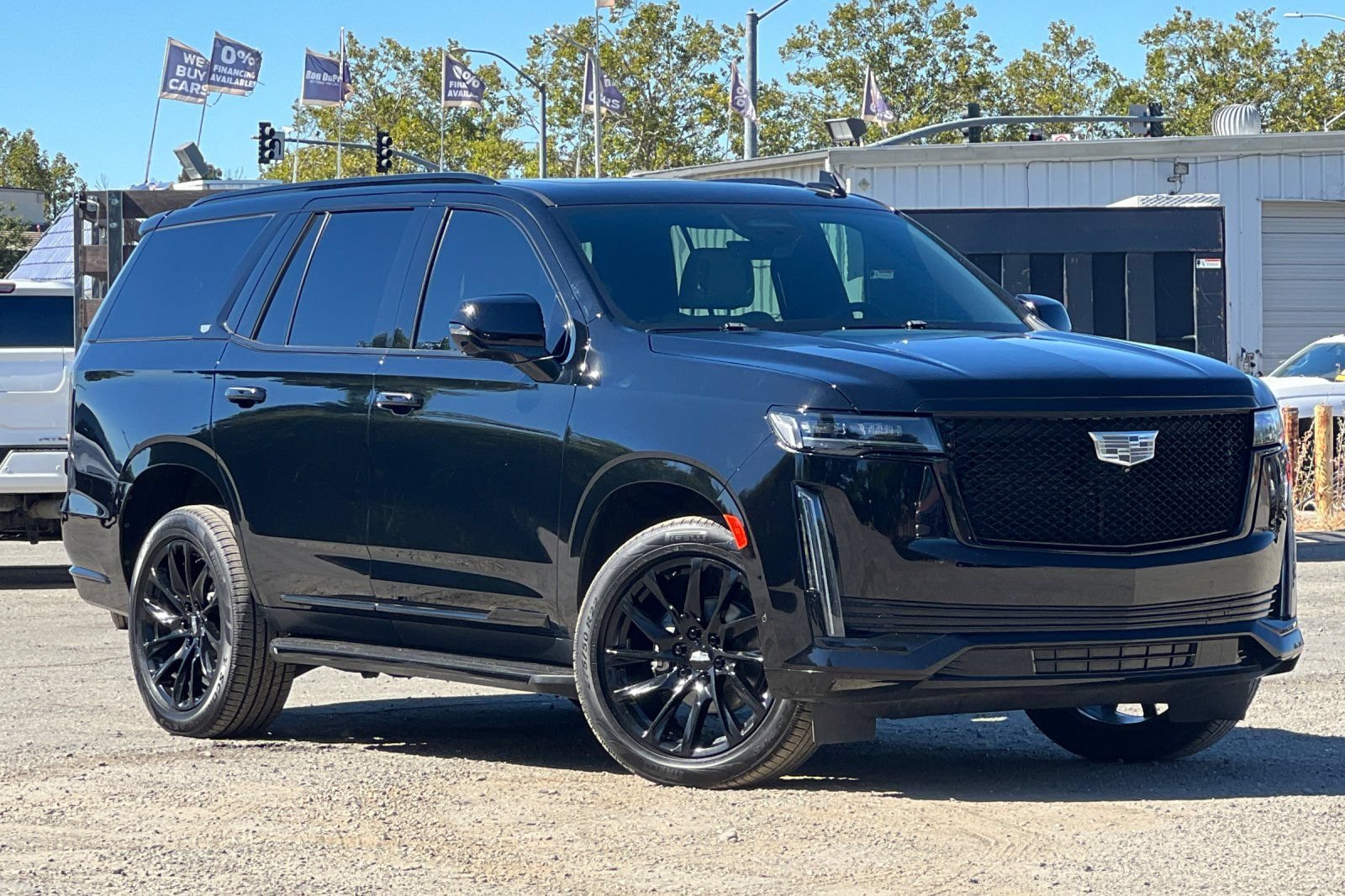 Used 2023 Cadillac Escalade Sport w/ LPO, ONYX Package AWD/4WD image 2