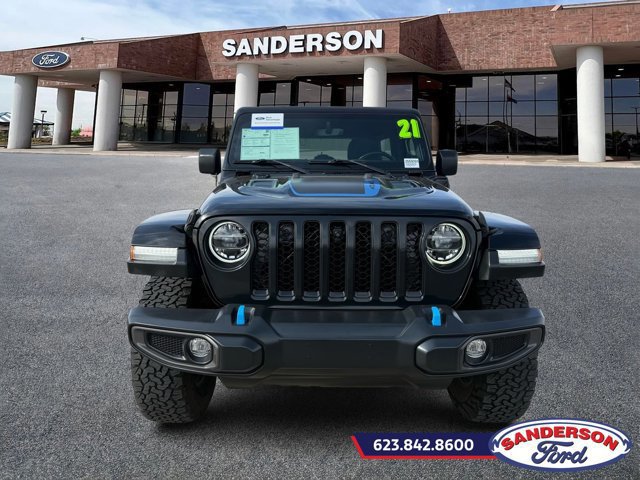 Used 2021 Jeep Wrangler Unlimited Rubicon 4xe w/ Cold Weather Group AWD/4WD image 9