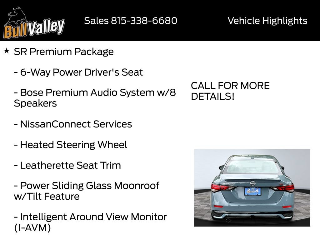 Used 2024 Nissan Sentra SR w/ SR Premium Package FWD image 9