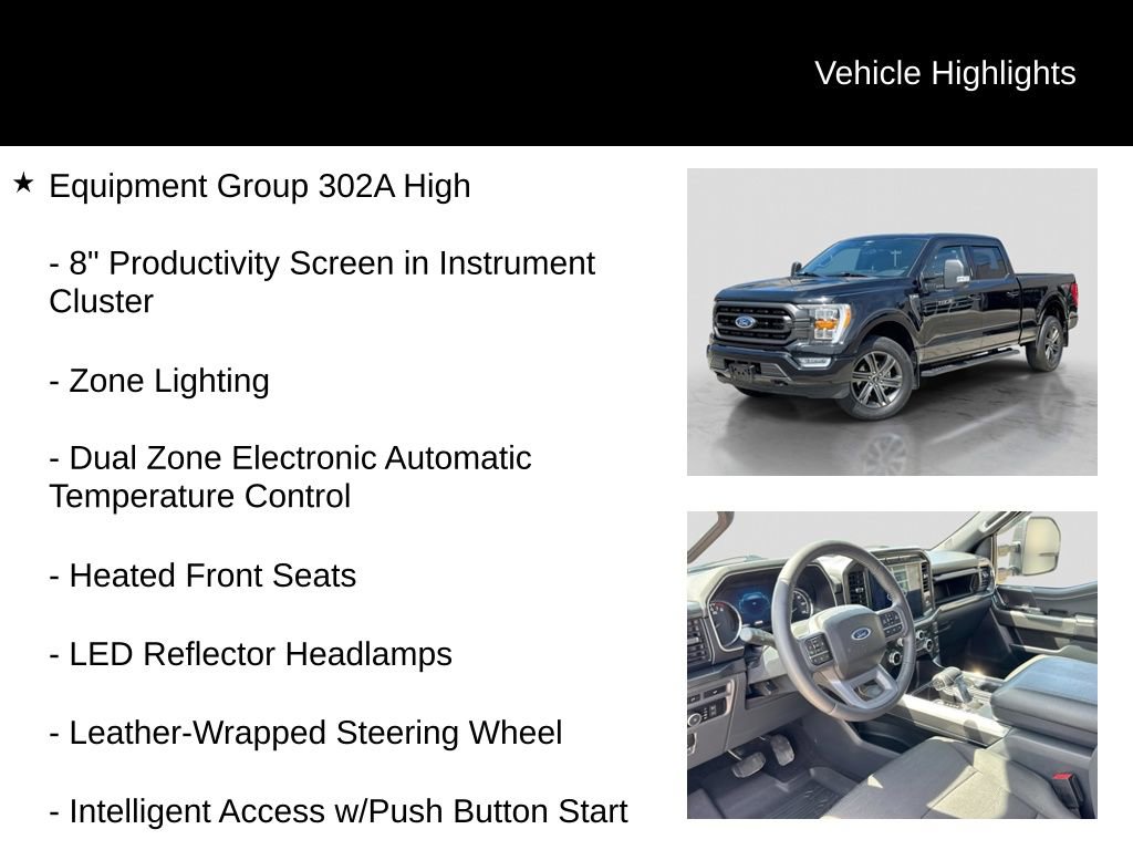Certified 2022 Ford F150 XLT w/ Equipment Group 302A High AWD/4WD image 11