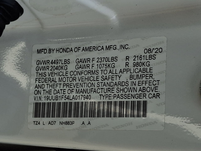 Used 2020 Acura TLX w/ Technology Package FWD image 26