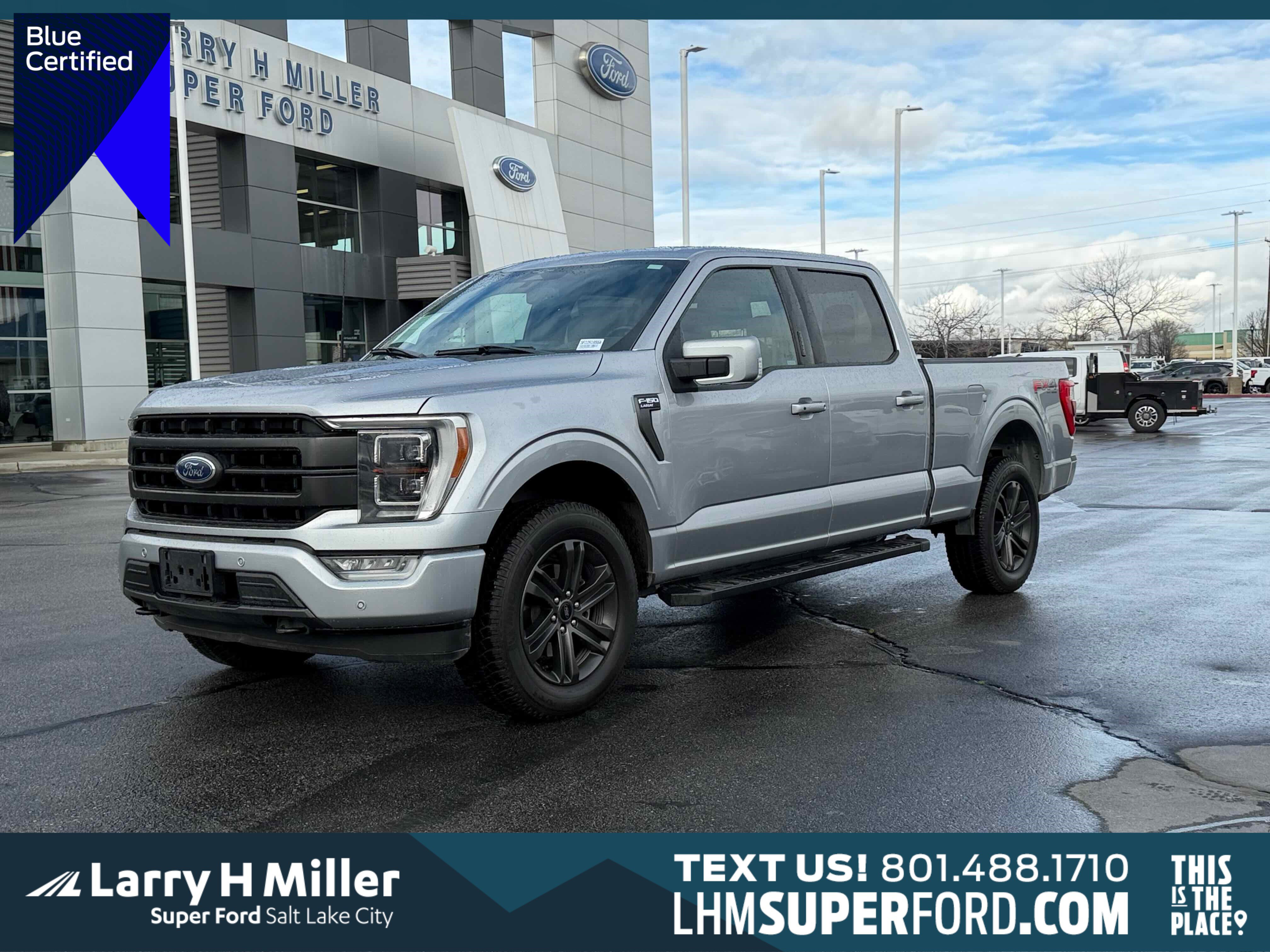 Certified 2022 Ford F150 Lariat w/ Equipment Group 502A High image 1