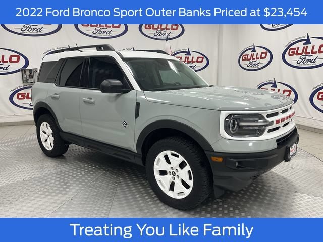 Certified 2022 Ford Bronco Sport Outer Banks w/ Tech Package