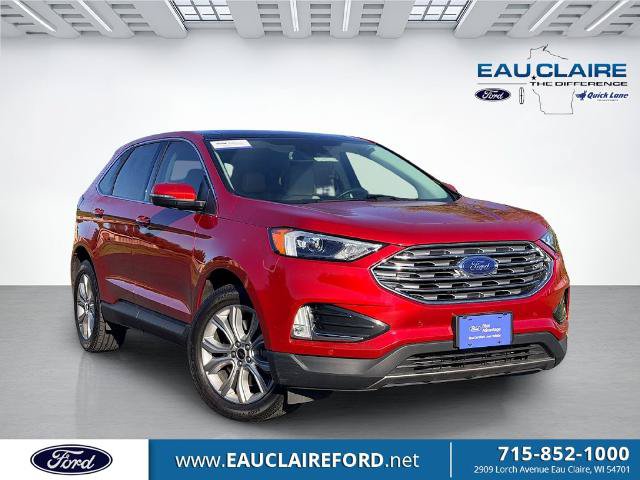 Certified 2023 Ford Edge Titanium w/ Class II Trailer Tow Package