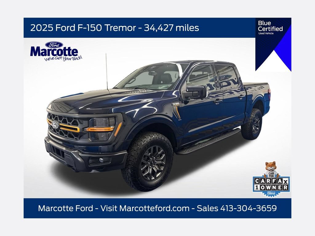 Certified 2025 Ford F150 Tremor w/ Equipment Group 402A High