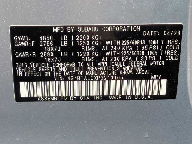 Used 2023 Subaru Outback Onyx Edition AWD/4WD image 37