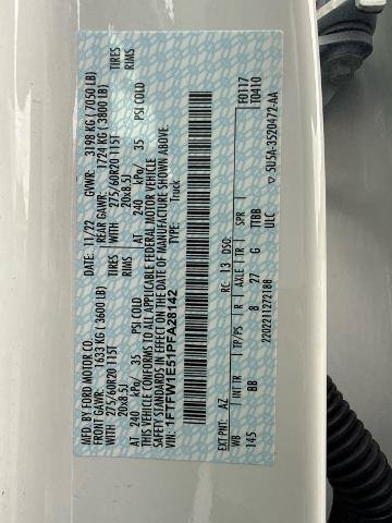 Certified 2023 Ford F150 Platinum w/ Equipment Group 701A High AWD/4WD image 13