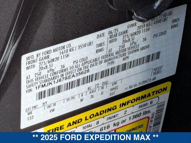Certified 2025 Ford Expedition Max Active AWD/4WD image 22