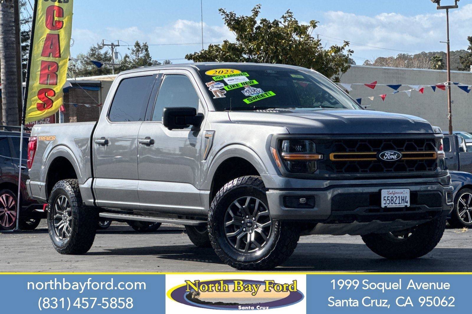 Certified 2025 Ford F150 Tremor w/ Bed Utility Package