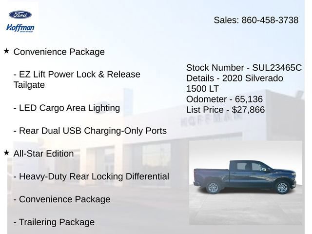 Used 2020 Chevrolet Silverado 1500 LT w/ All-Star Edition image 27