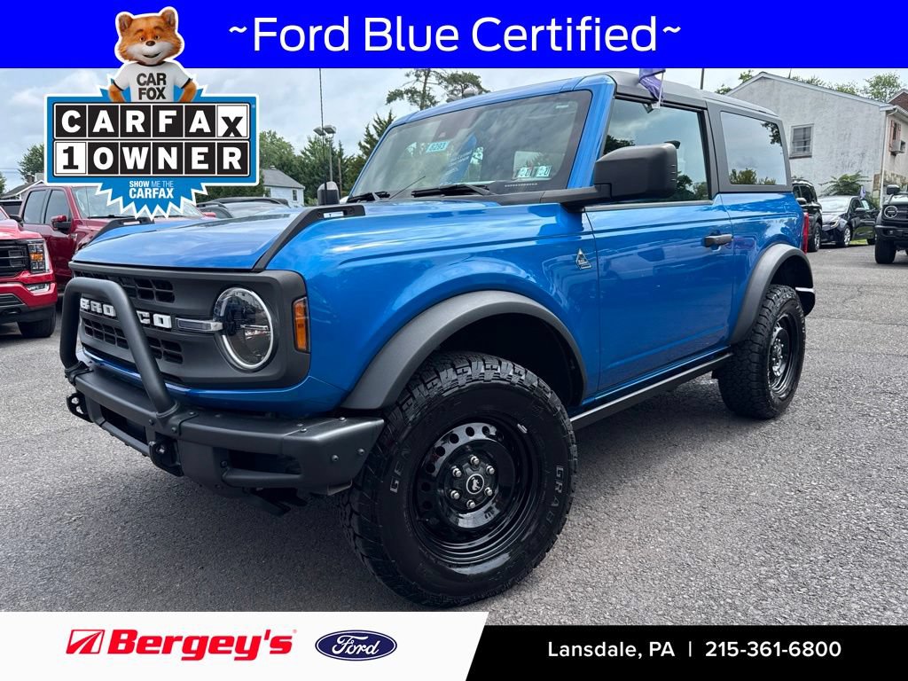 Certified 2022 Ford Bronco Black Diamond