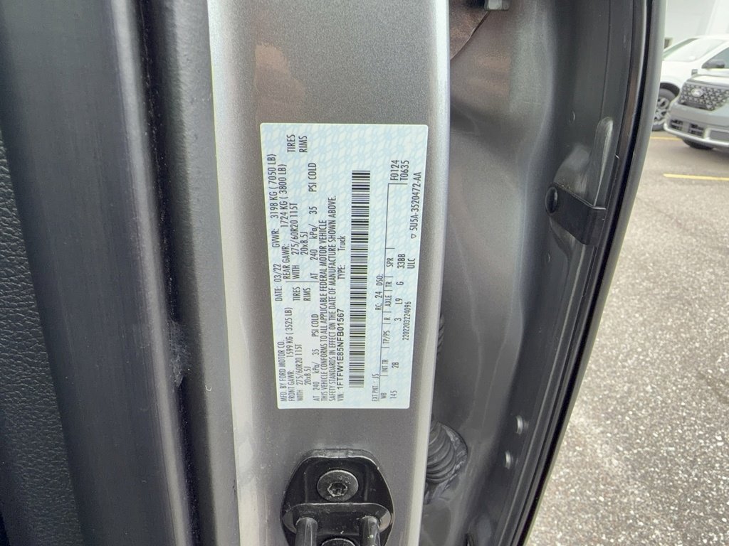 Certified 2022 Ford F150 Lariat w/ Equipment Group 502A High image 35