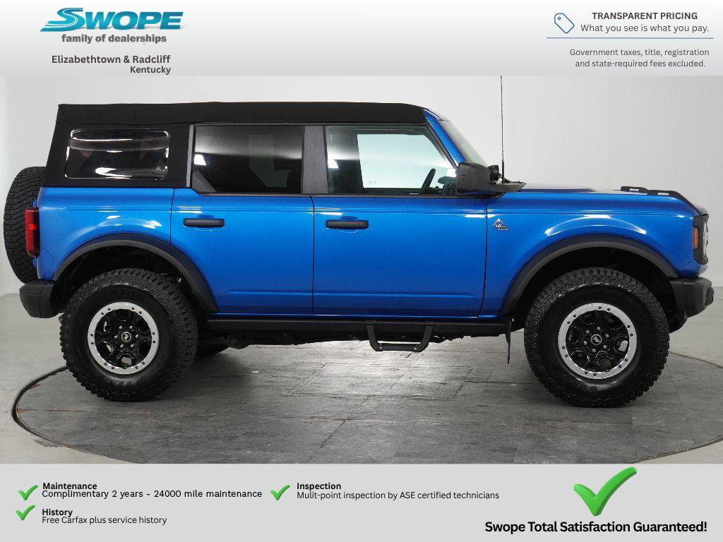 Certified 2023 Ford Bronco Black Diamond w/ Sasquatch Package AWD/4WD image 2