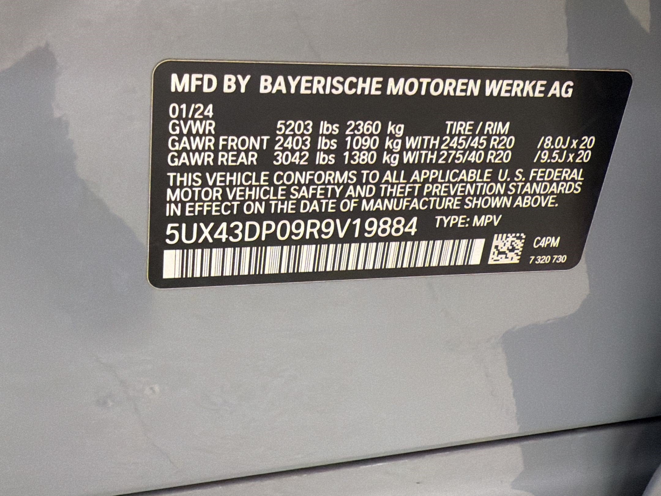 Used 2024 BMW X3 sDrive30i w/ Premium Package RWD image 24