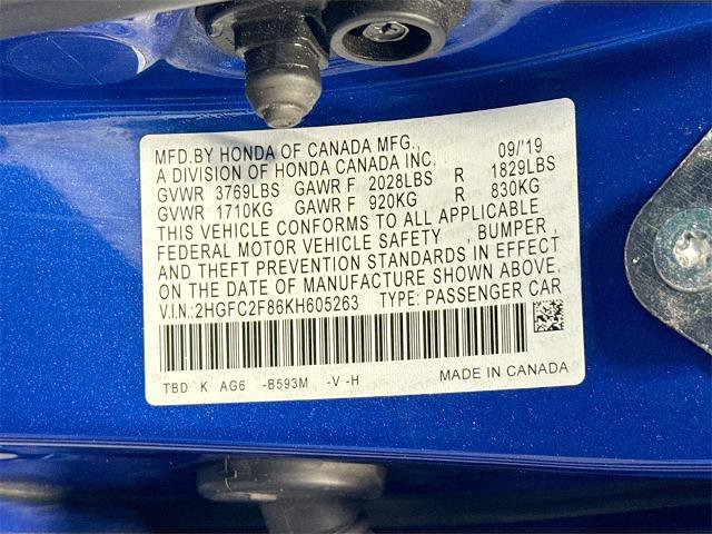 Used 2019 Honda Civic Sport image 23