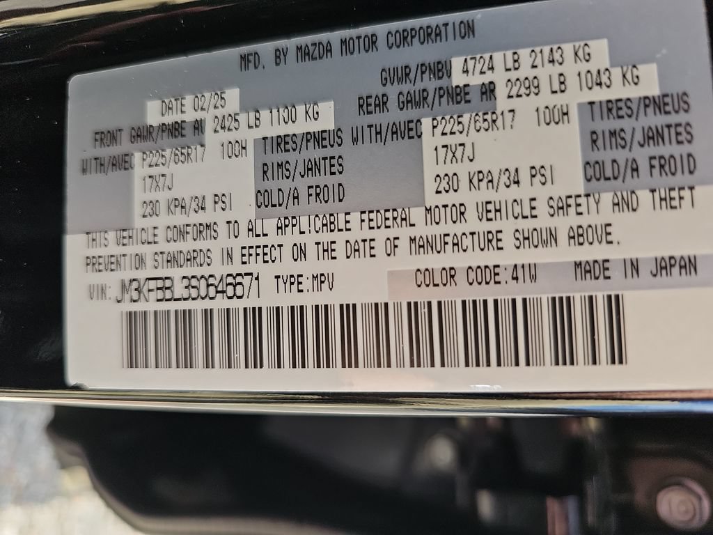 Used 2025 MAZDA CX-5 AWD 2.5 S w/ Select Package image 34
