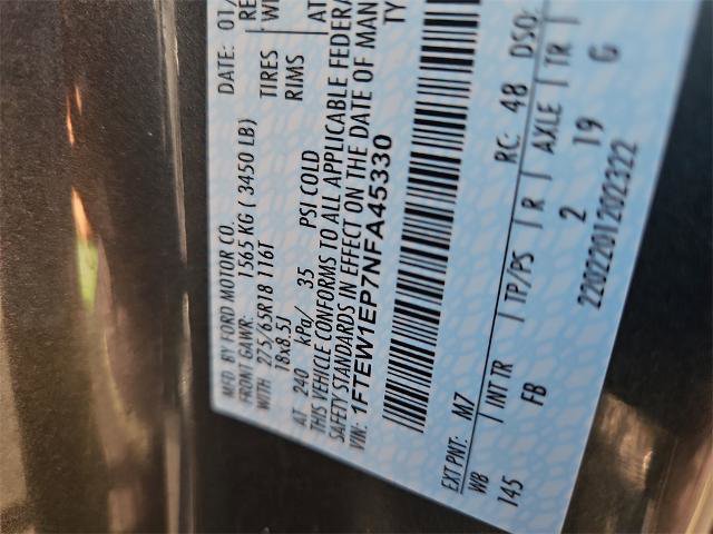 Certified 2022 Ford F150 XLT w/ Equipment Group 302A High image 7