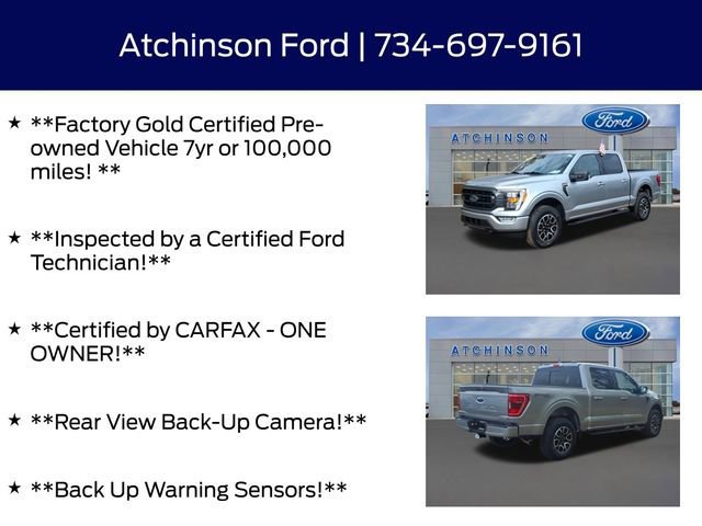 Certified 2023 Ford F150 XLT w/ Equipment Group 302A High image 7