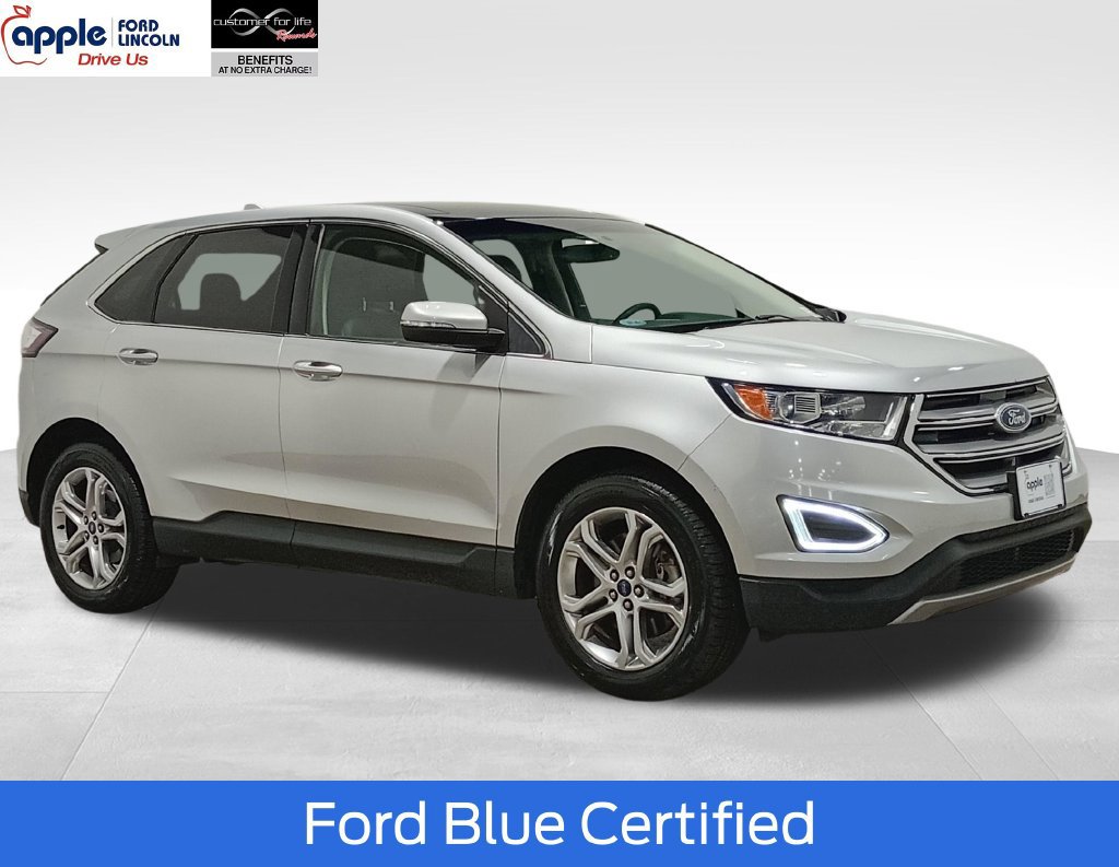 Certified 2018 Ford Edge Titanium w/ Equipment Group 301A AWD/4WD image 1