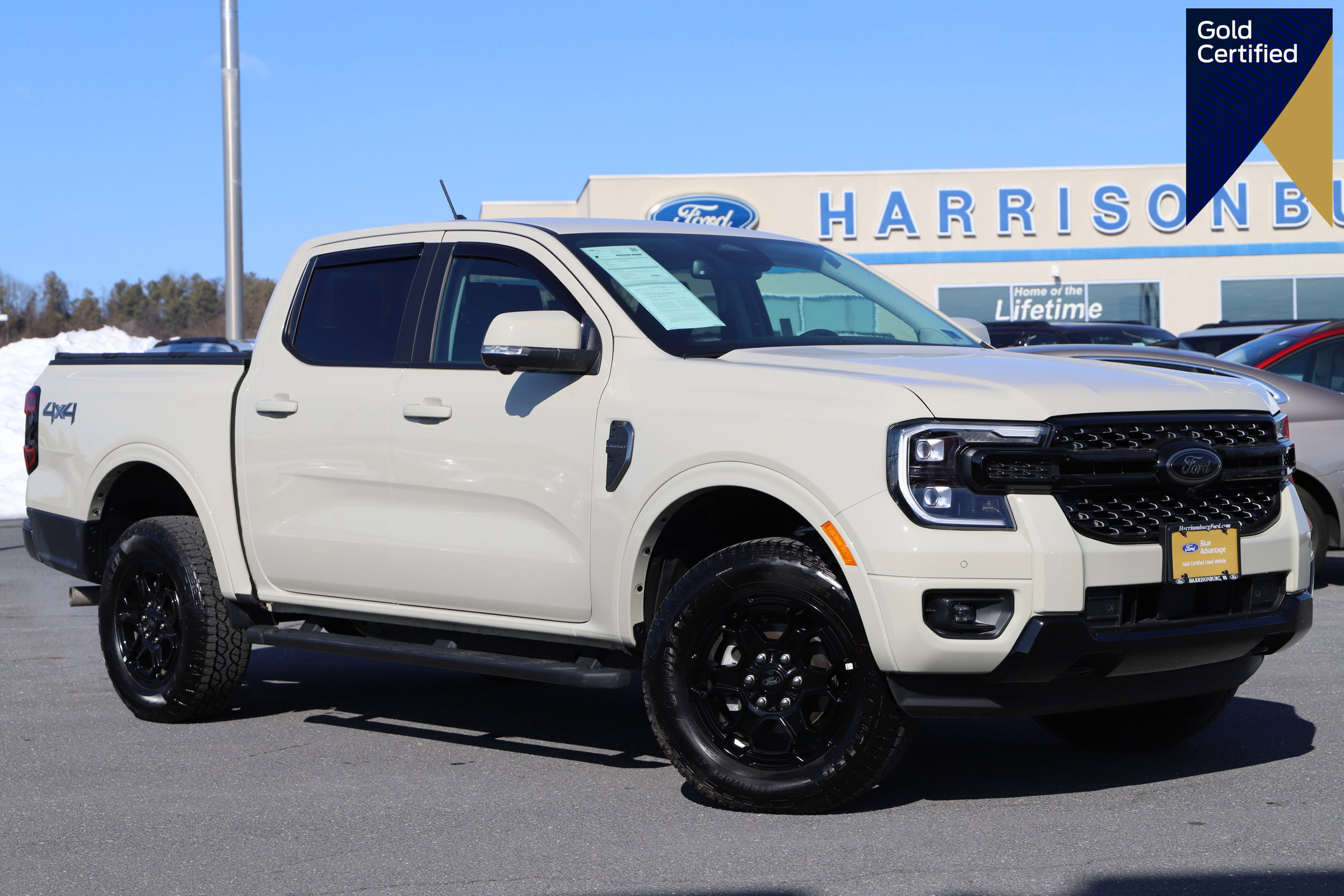 Certified 2025 Ford Ranger Lariat w/ Black Appearance Package image 1