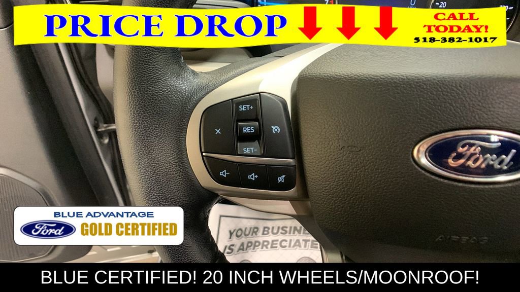 Certified 2022 Ford Explorer XLT w/ Equipment Group 202A AWD/4WD image 34