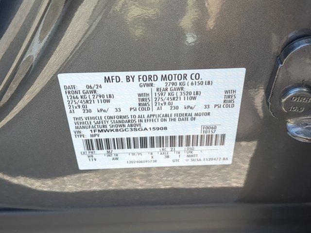 Certified 2025 Ford Explorer ST AWD/4WD image 31
