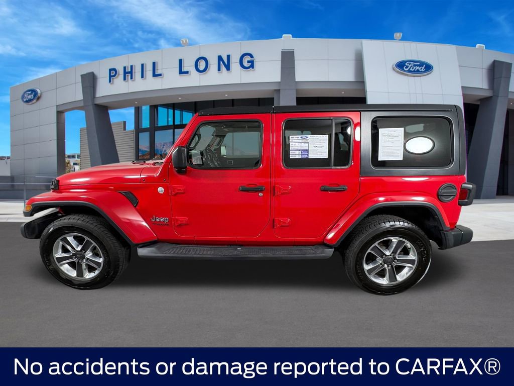 Used 2019 Jeep Wrangler Unlimited Sahara AWD/4WD image 2