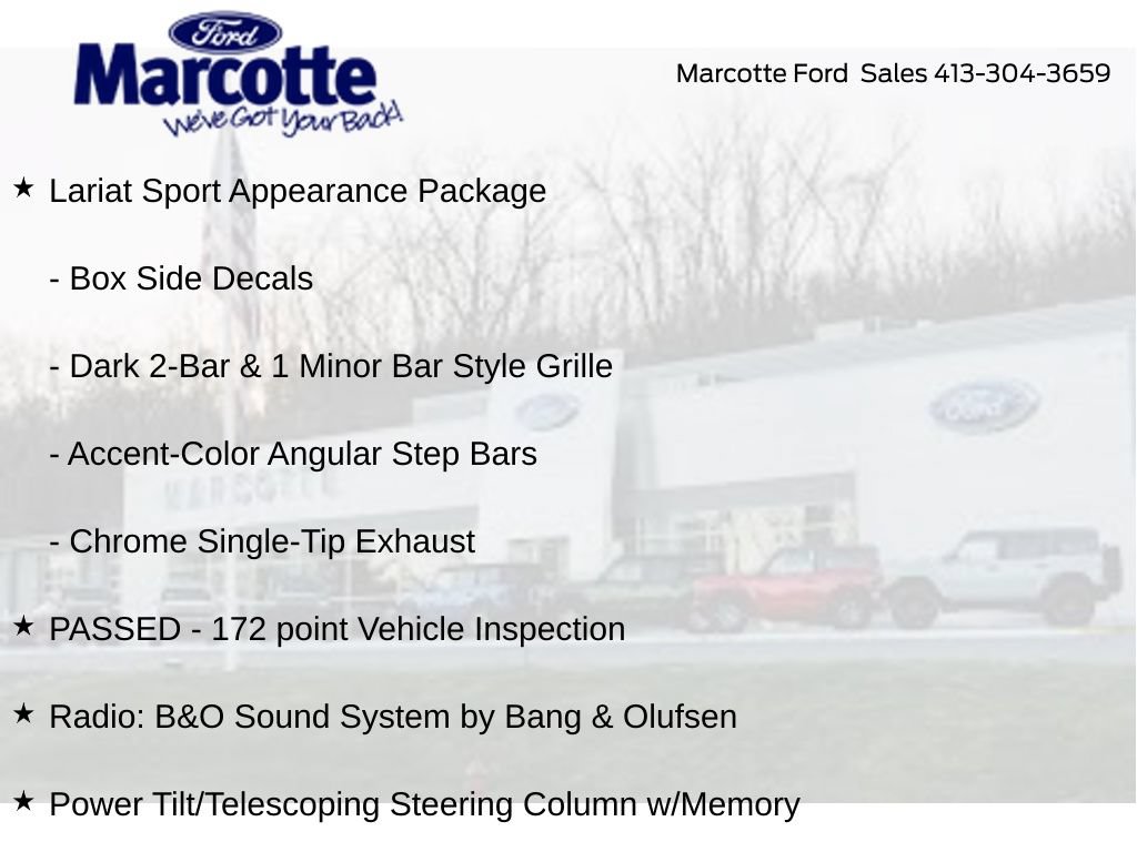 Certified 2023 Ford F150 Lariat w/ Equipment Group 502A High AWD/4WD image 24