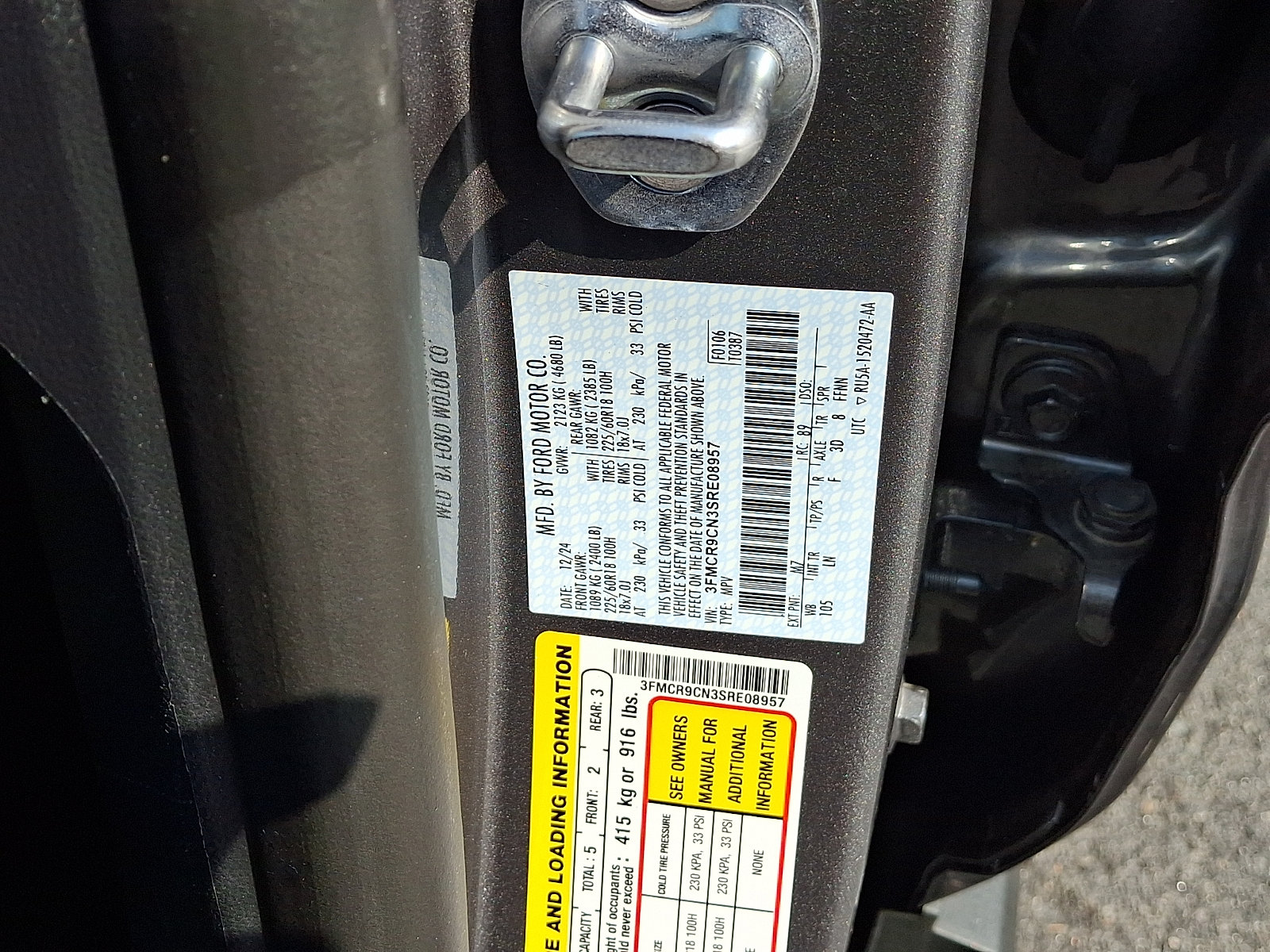 Certified 2025 Ford Bronco Sport Outer Banks w/ Outer Banks Tech Package+ AWD/4WD image 28