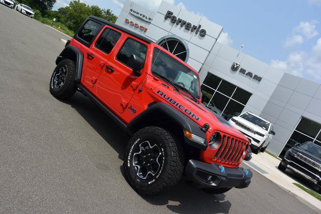 Used 2023 Jeep Wrangler Unlimited Rubicon 4xe w/ Cold Weather Group AWD/4WD image 1