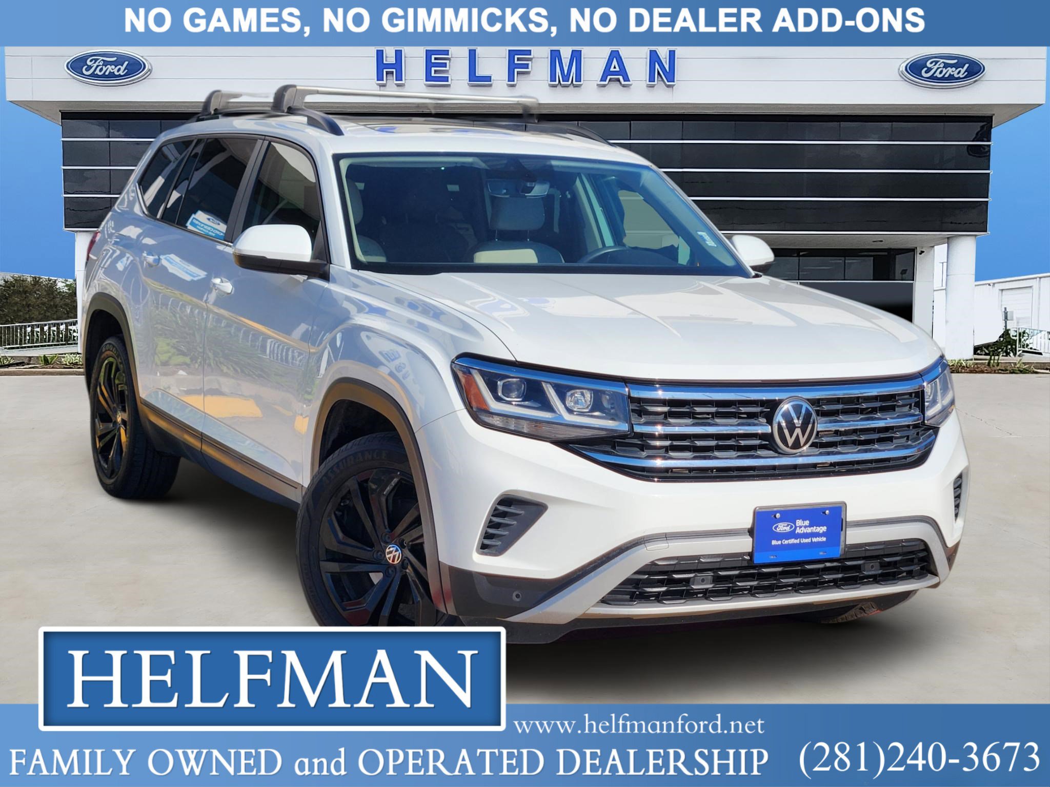 Used 2021 Volkswagen Atlas SE