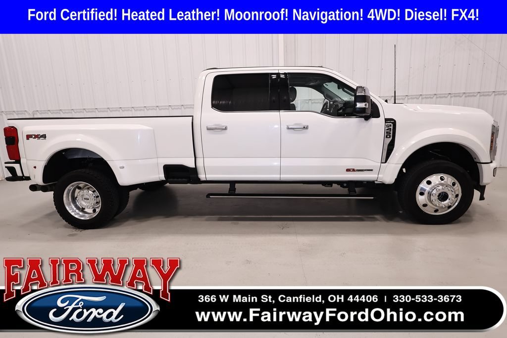 Certified 2024 Ford F450 Limited w/ FX4 Off-Road Package