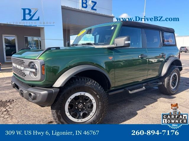 Certified 2023 Ford Bronco Badlands w/ Sasquatch Package