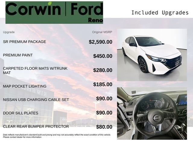 Used 2025 Nissan Sentra SR w/ SR Premium Package image 10