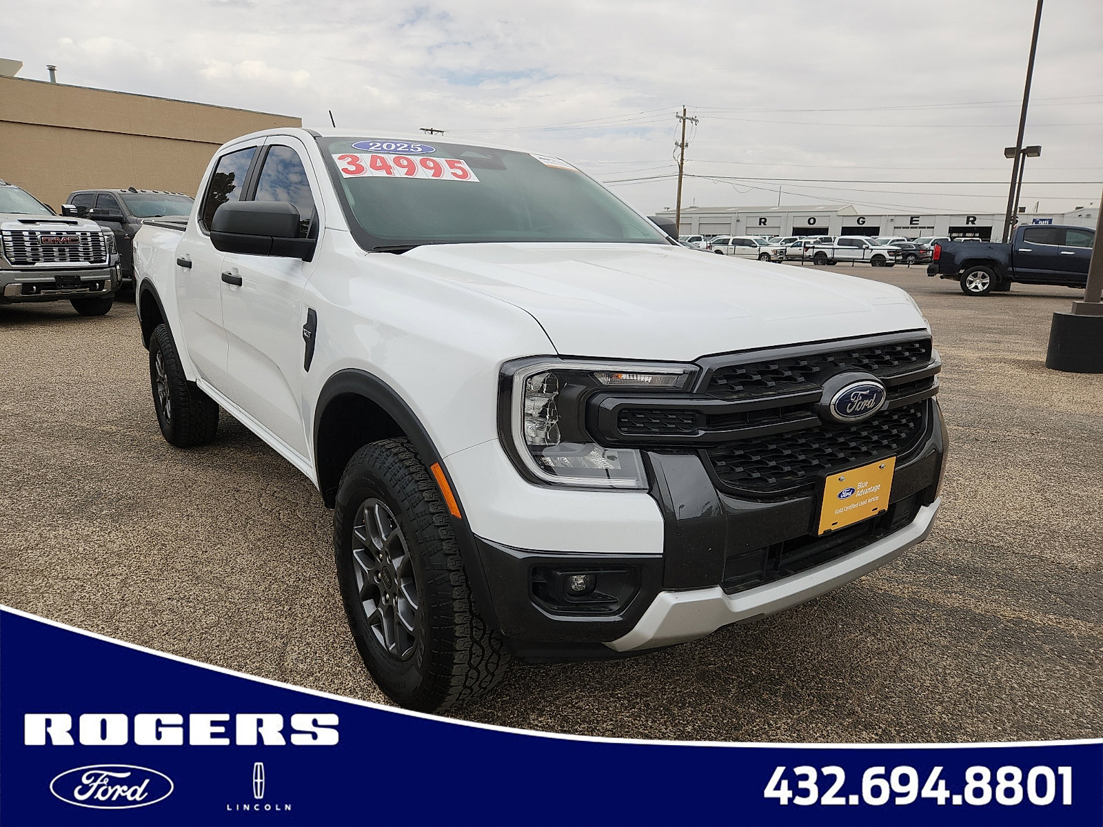 Certified 2025 Ford Ranger XLT w/ Trailer Tow Package