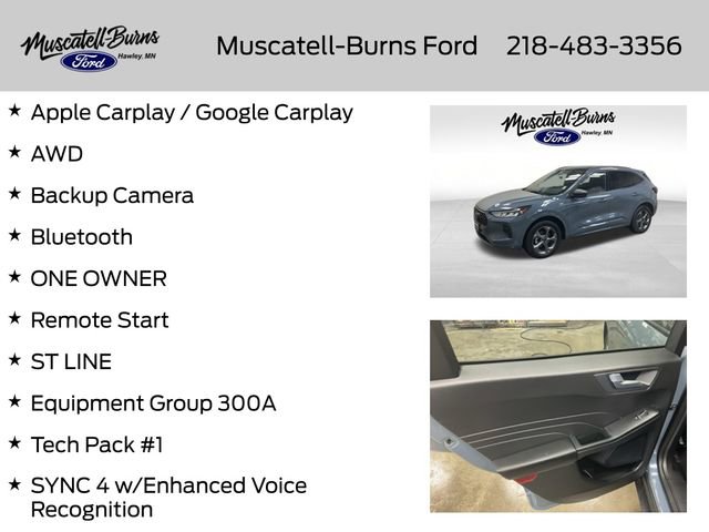 Certified 2023 Ford Escape ST-Line w/ Tech Pack #1 image 7