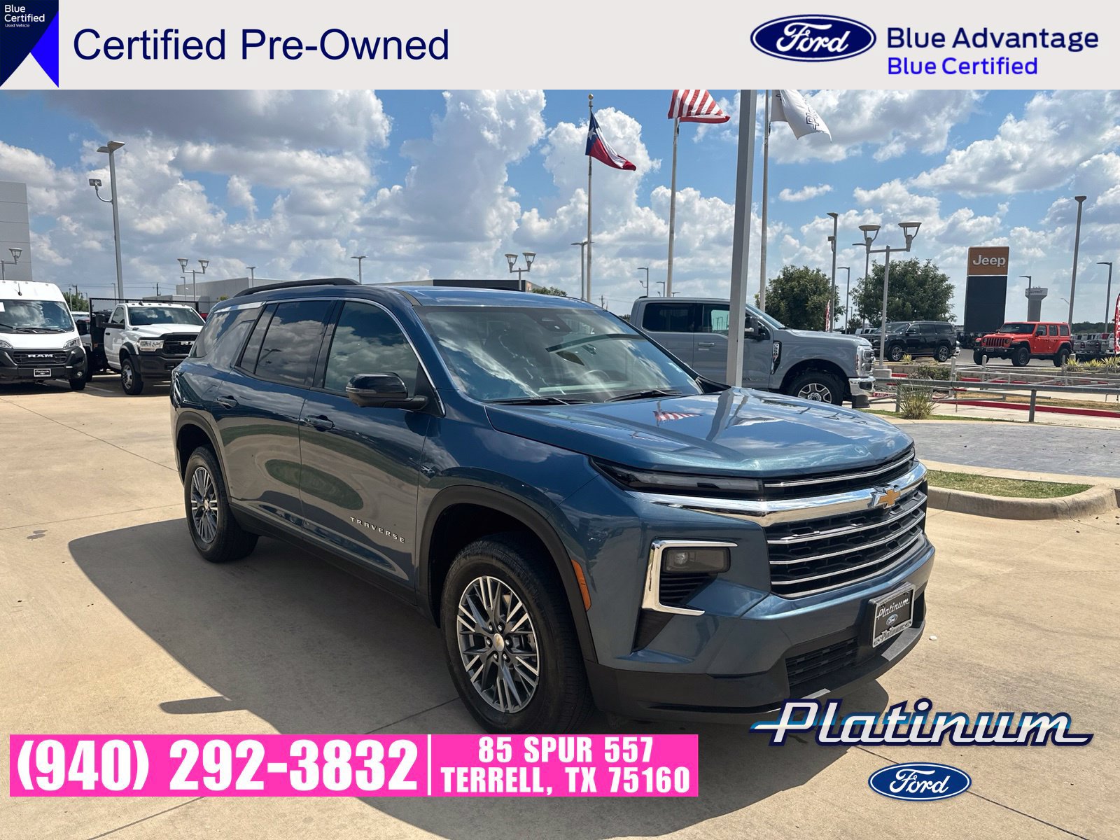 Used 2025 Chevrolet Traverse LT w/ Driver Confidence Package FWD image 8