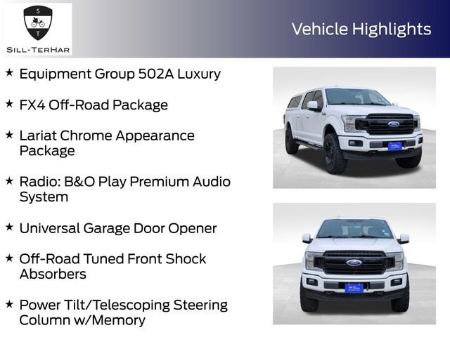 Certified 2018 Ford F150 Lariat w/ Equipment Group 502A Luxury image 10