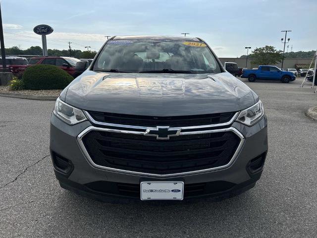 Used 2021 Chevrolet Traverse LS w/ LPO, Floor Liner Package FWD image 9