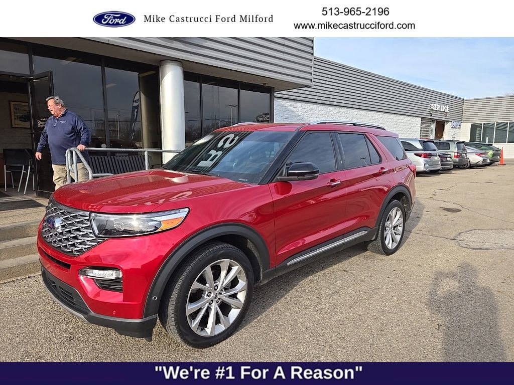 Certified 2022 Ford Explorer Platinum w/ Equipment Group 601A image 4