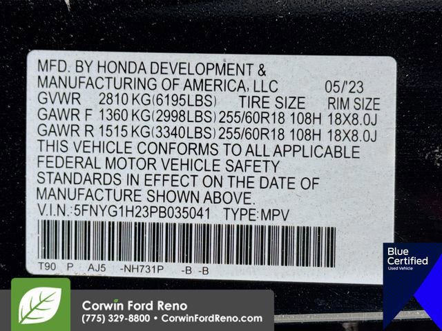 Used 2023 Honda Pilot LX image 33