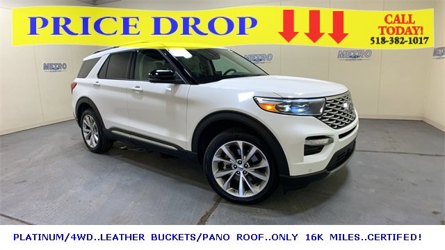 Certified 2023 Ford Explorer Platinum w/ Technology Package