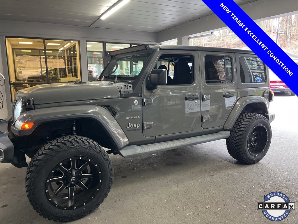 Used 2020 Jeep Wrangler Unlimited Sahara video 2