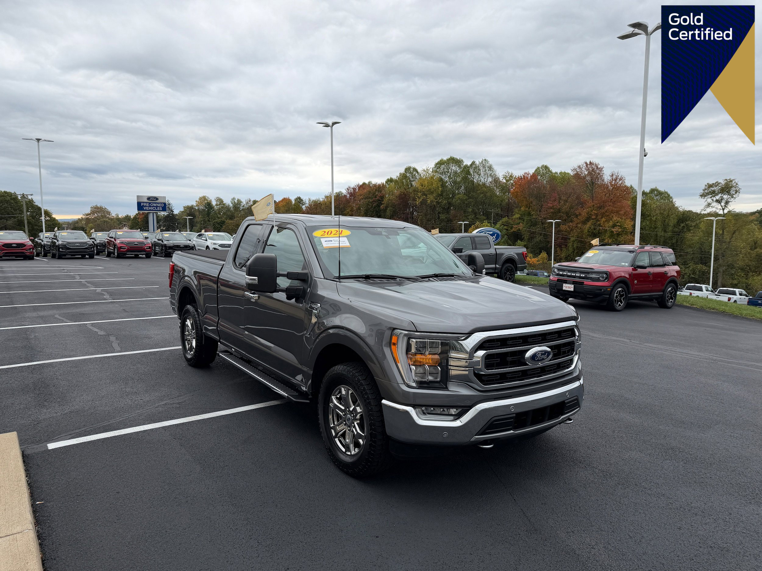 Certified 2021 Ford F150 XLT w/ Equipment Group 302A High image 1