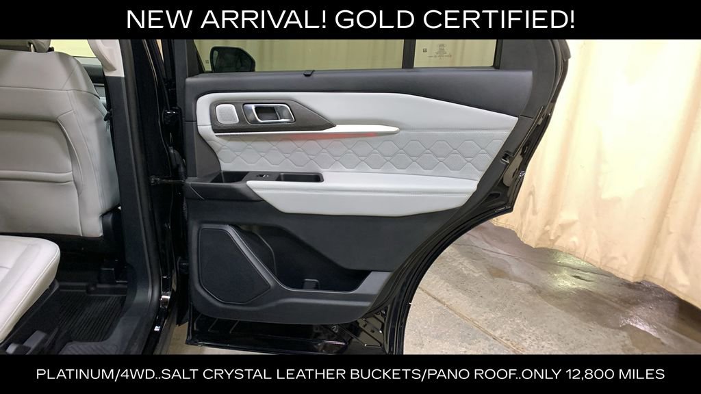 Certified 2025 Ford Explorer Platinum w/ LUX Leather Package AWD/4WD image 14