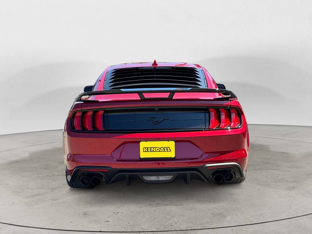 Certified 2021 Ford Mustang Premium w/ Wheel & Stripe Package RWD image 6